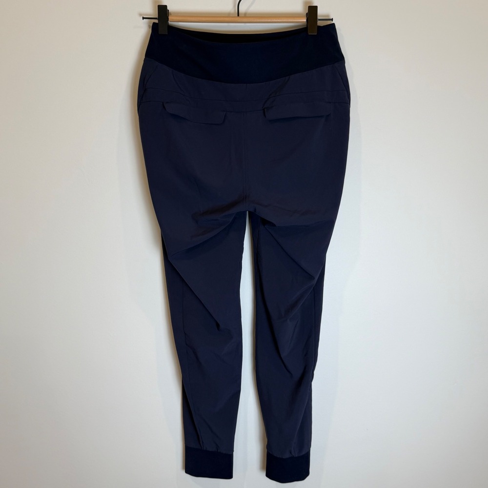 Athleta Trekkie North Jogger Pants Size 2 Navy Blue Stretch Activewear
